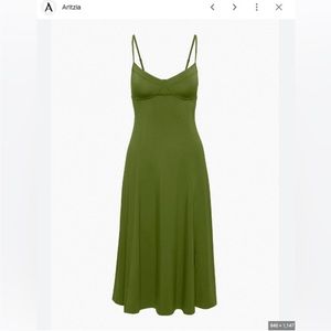 Wilfred | Montague dress in Grotto Green
